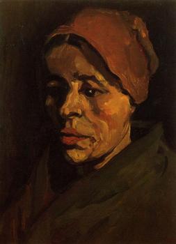 Vincent Van Gogh : Peasant Woman,Head